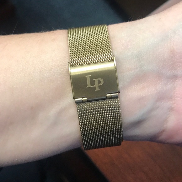 Lucien Piccard MOP watch gold - Picture 8 of 9